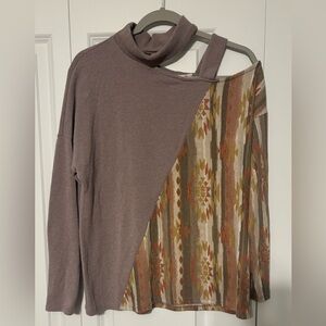 Boutique Cold Shoulder Top